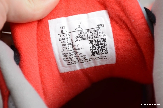 Reps LUCY CK5692-600 3 Air Red Cement Jordan 0709